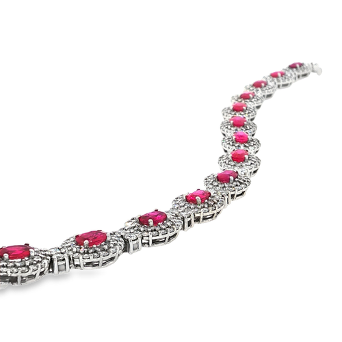 Floral Diamond Bracelet