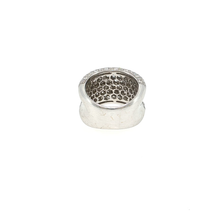 White Gold Cocktail Ring with Round Cut Diamonds