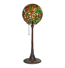 Rare Autumn Leaves Globe Lamp