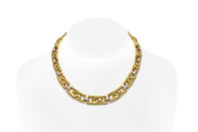 Vintage 1970s David Webb Gold Collar Necklace with Diamonds