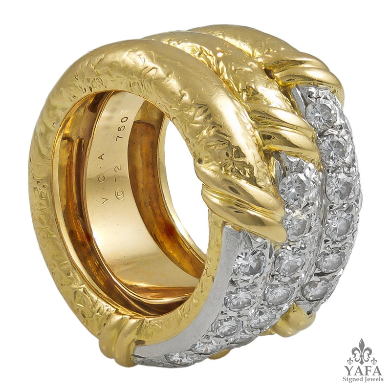 VAN CLEEF & ARPELS Diamond Wedding Band