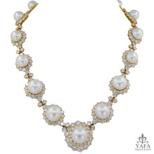 VAN CLEEF & ARPELS Diamond, Pearl Necklace