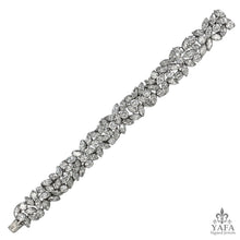 CARTIER Marquise, Round Diamond Bracelet - 50 cts. tw.