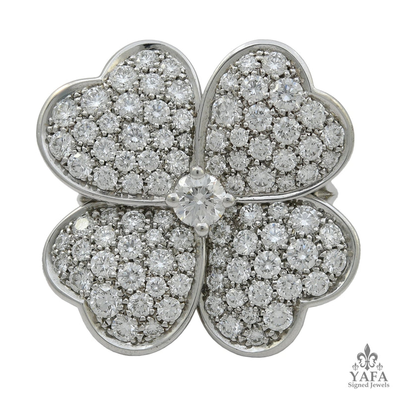 VAN CLEEF & ARPELS Diamond Large Cosmos Ring