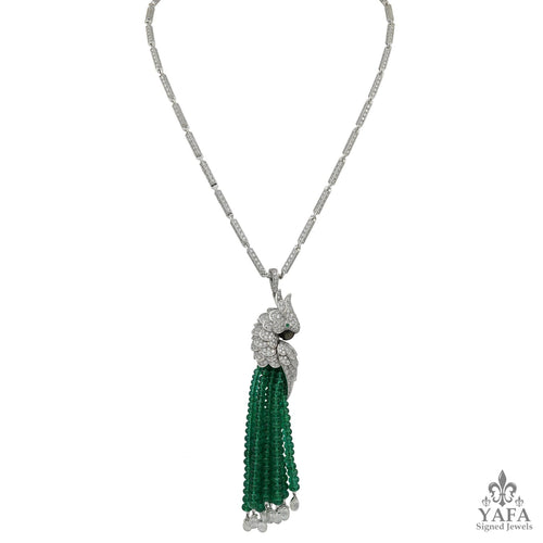 CARTIER "Les Oiseaux Liberes" Pendant Necklace