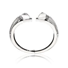 DAVID WEBB 'Bastille White Night' Cuff Bracelet
