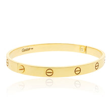 CARTIER 18K Yellow Gold Love Bracelet