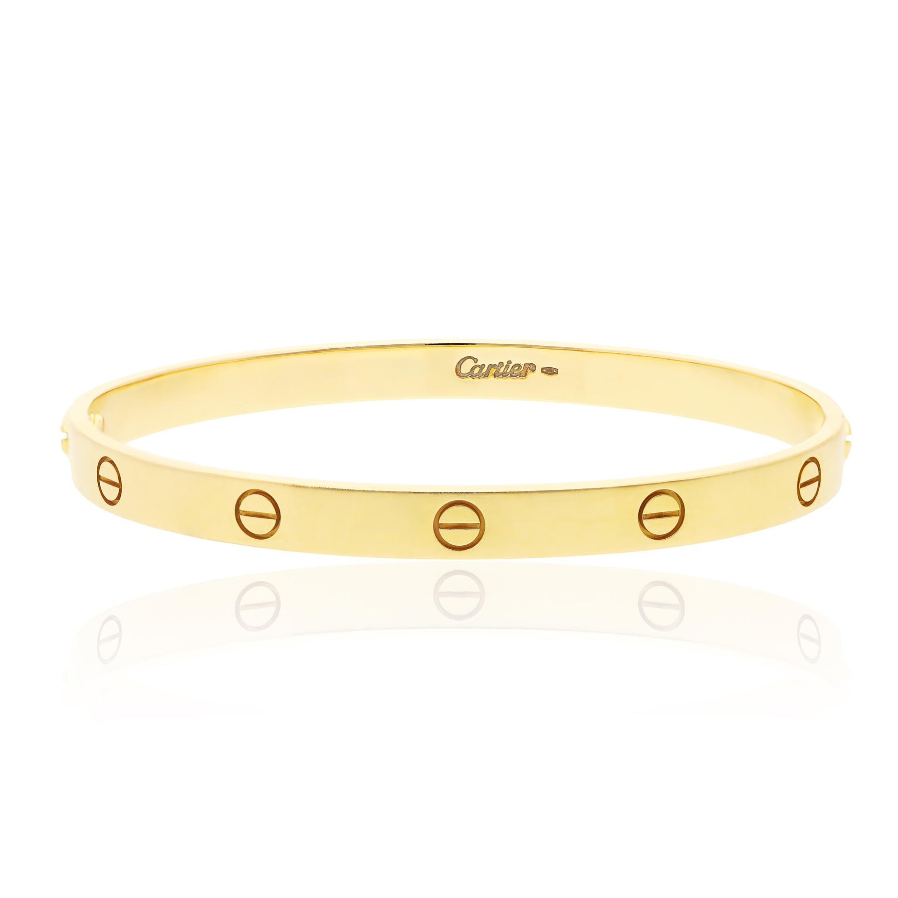 CARTIER 18K Yellow Gold Love Bracelet