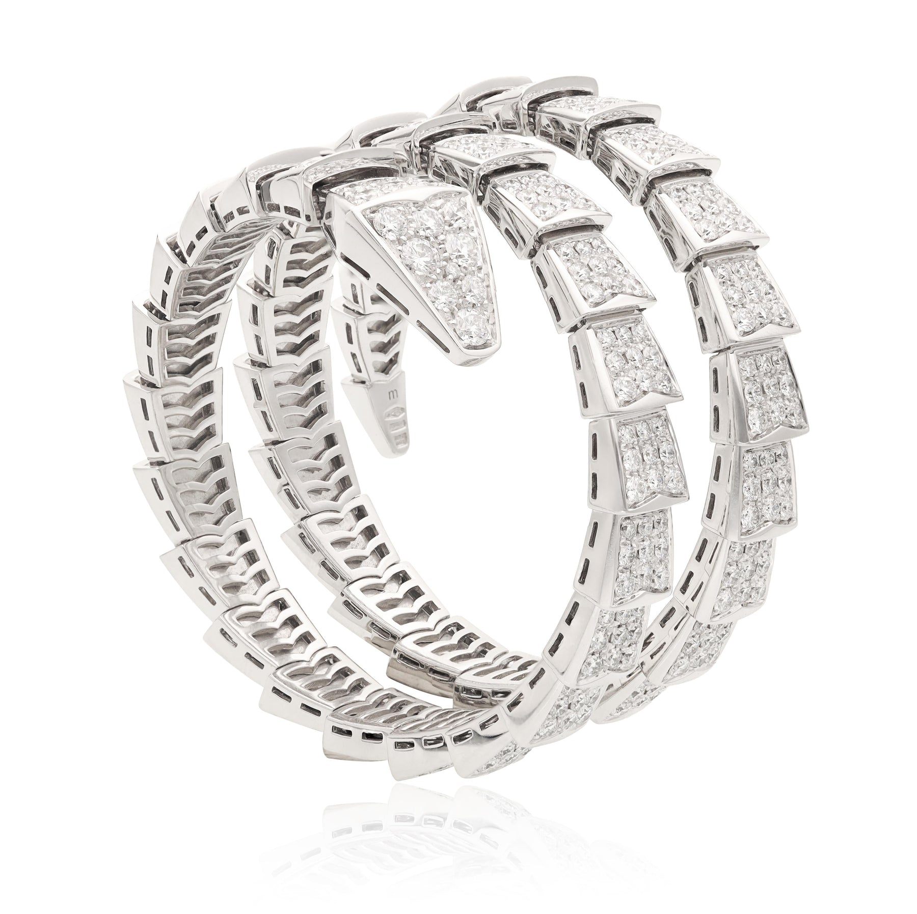 BULGARI Serpenti 2-Coil Viper Bracelet
