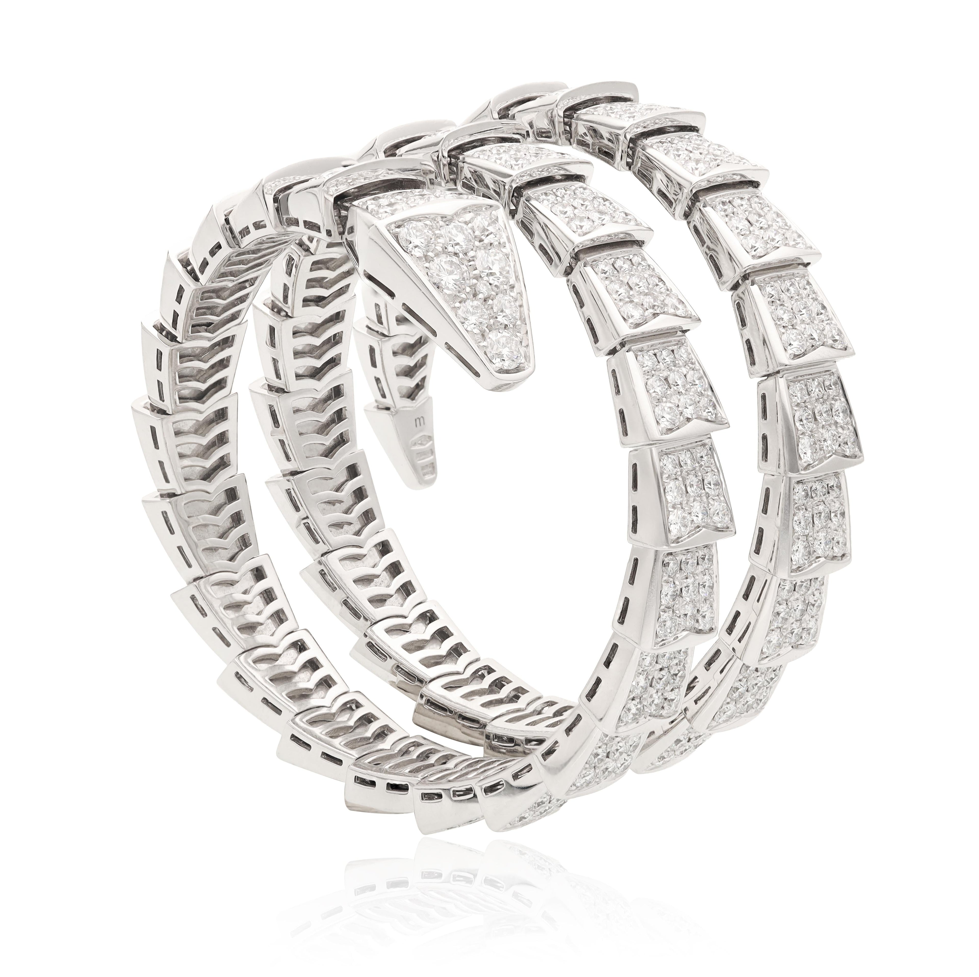 BULGARI Serpenti 2-Coil Viper Bracelet