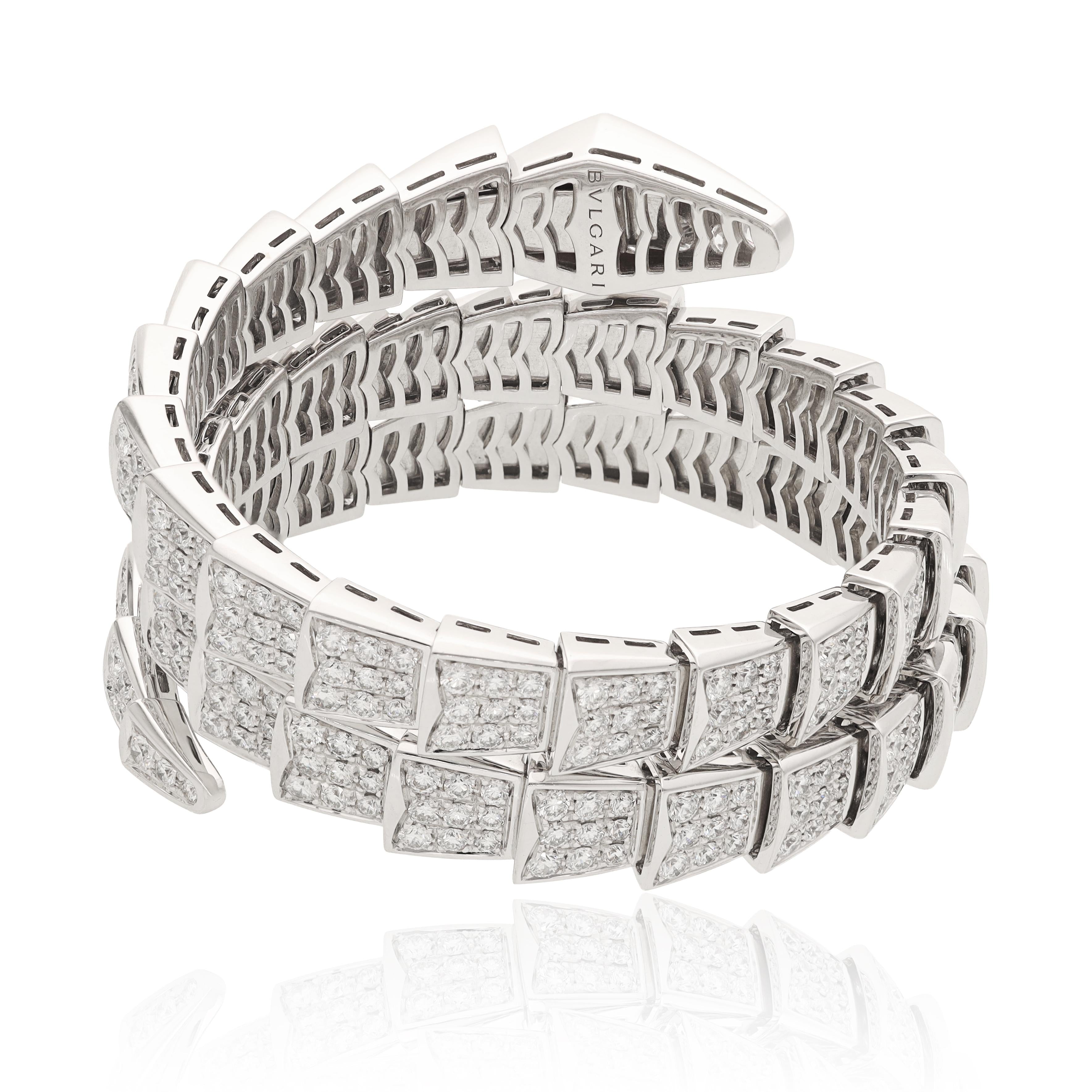 BULGARI Serpenti 2-Coil Viper Bracelet