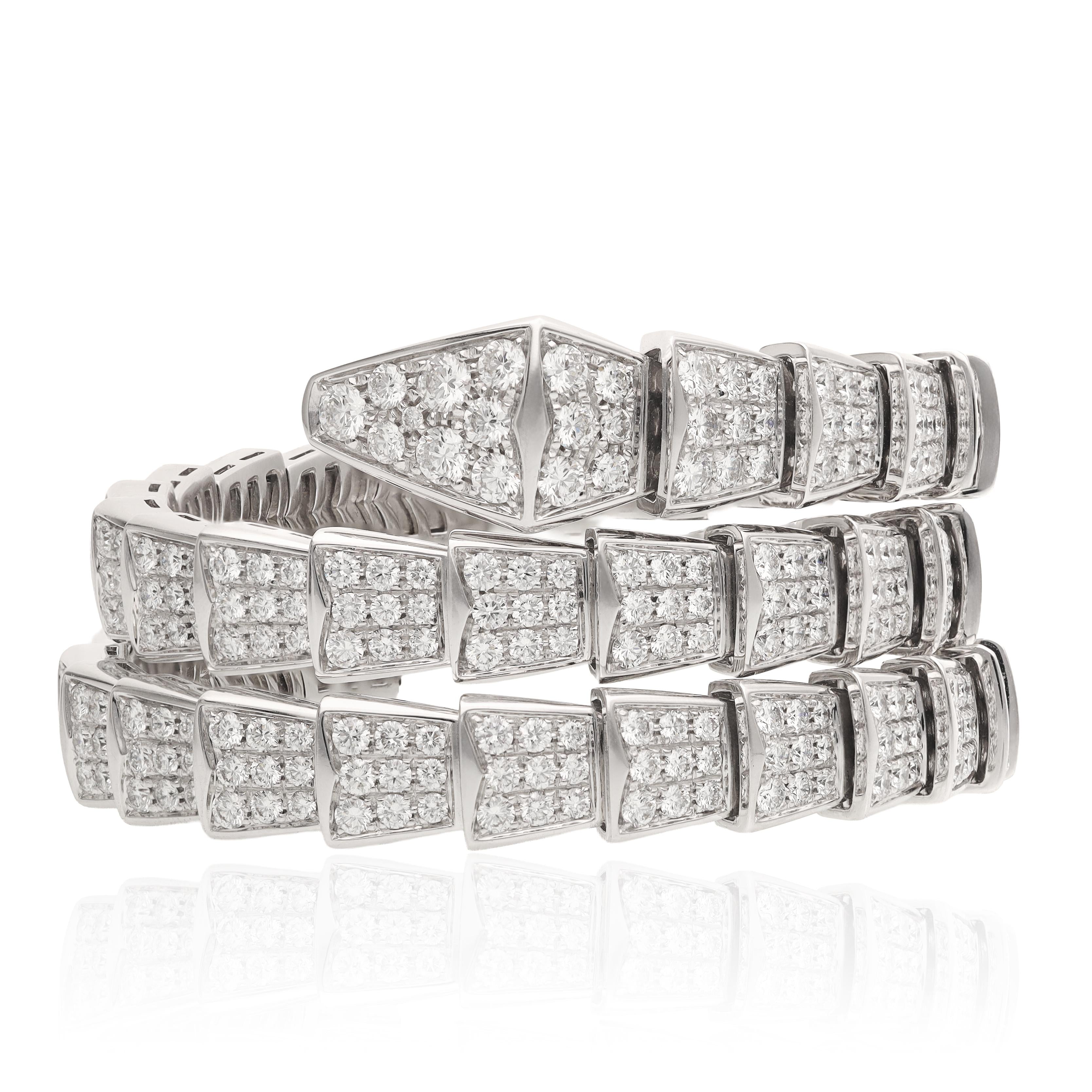 BULGARI Serpenti 2-Coil Viper Bracelet
