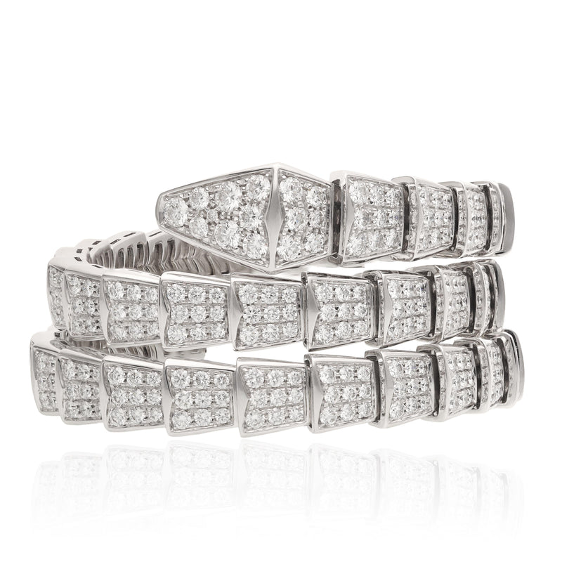 BULGARI Serpenti 2-Coil Viper Bracelet