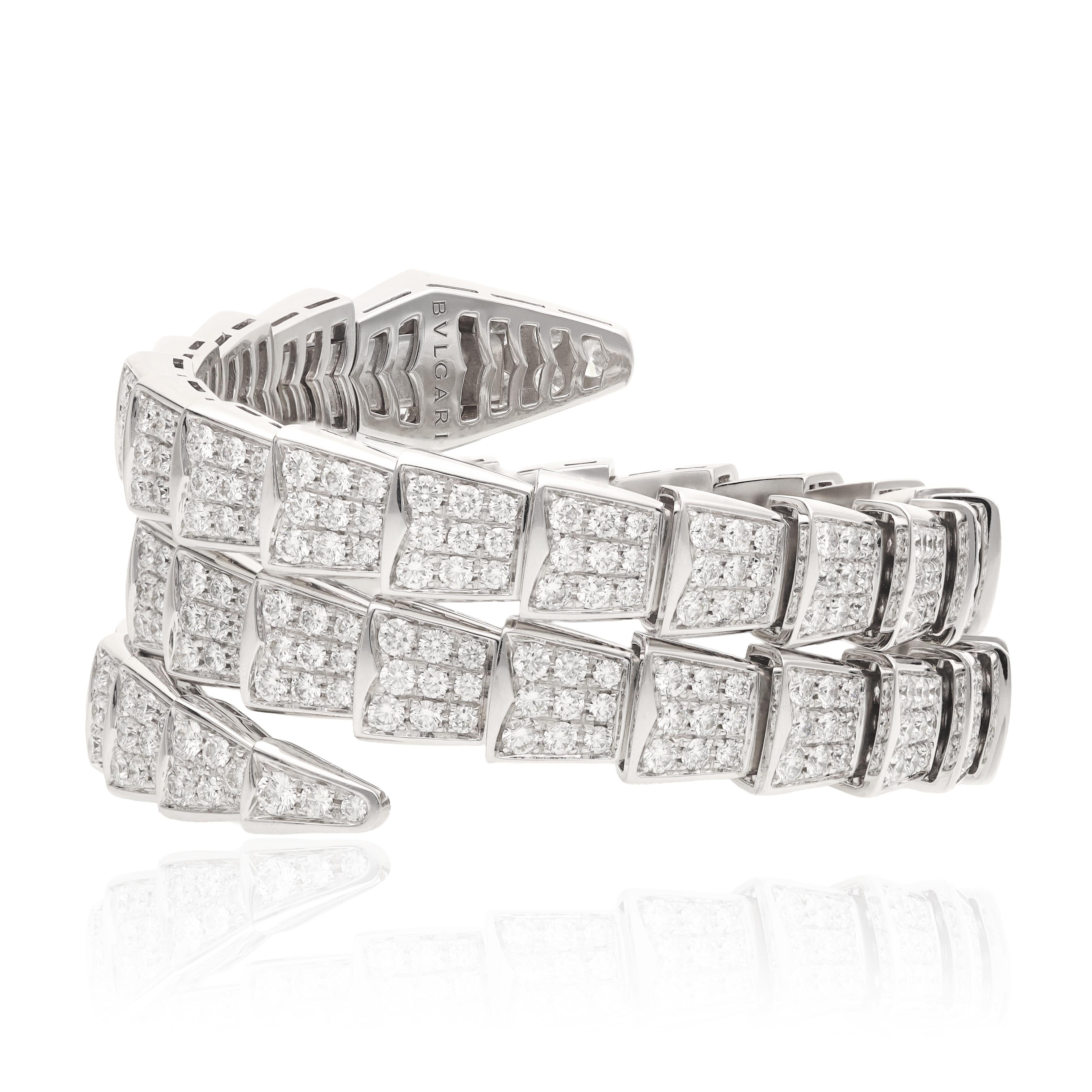 BULGARI Serpenti 2-Coil Viper Bracelet