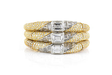 Vintage 1980s Bvlgari Diamond Bracelet