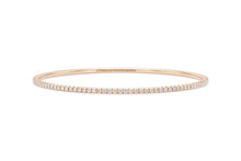 Tiffany & Co. "Metro" Rose Gold Bangle Bracelet