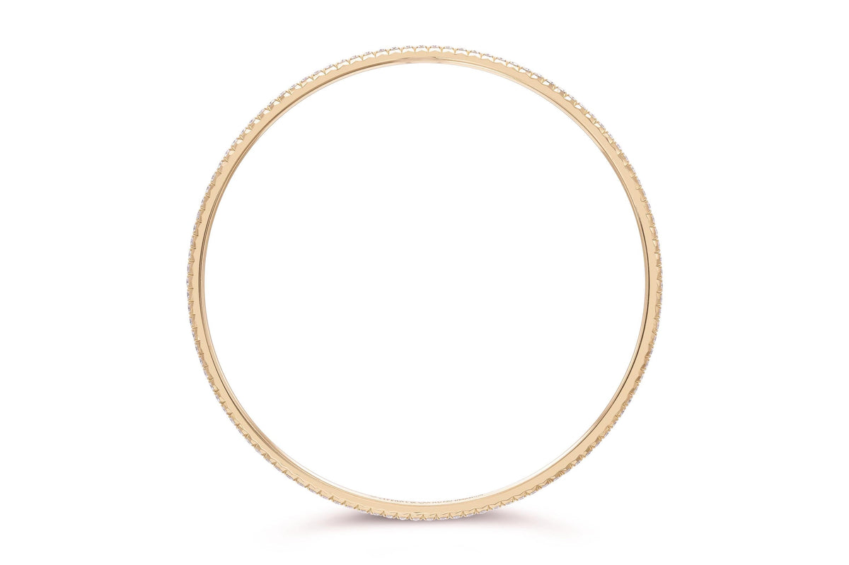 Tiffany & Co. "Metro" Rose Gold Bangle Bracelet