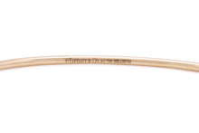 Tiffany & Co. "Metro" Rose Gold Bangle Bracelet