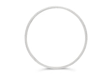 Tiffany & Co. "Metro" White Gold Bangle Bracelet