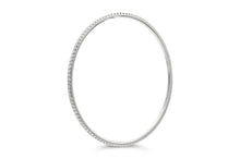 Tiffany & Co. "Metro" White Gold Bangle Bracelet