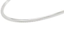 Tiffany & Co. "Metro" White Gold Bangle Bracelet