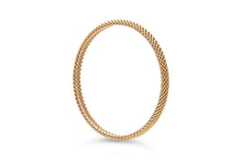 Tiffany & Co. Somerset Rigid Mesh Gold Bangle