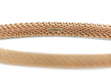 Tiffany & Co. Somerset Rigid Mesh Gold Bangle