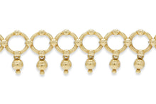 Vintage 1990s Tiffany & Co. Gold Circles and Beads Bracelet