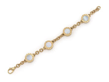 Bvlgari Bvlgari Double-Sided Mother of Pearl and Onyx Bracelet