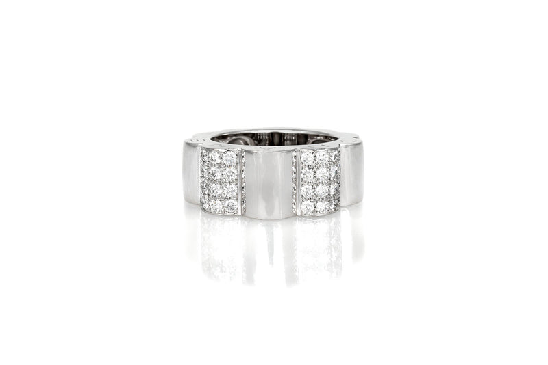 Chanel Profil De Camelia Ring with Diamonds