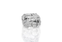 Chanel Comete Diamond Star Dome Ring