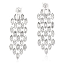 CARTIER 18K White Gold and Diamond Ear Clips