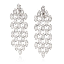 CARTIER 18K White Gold and Diamond Ear Clips