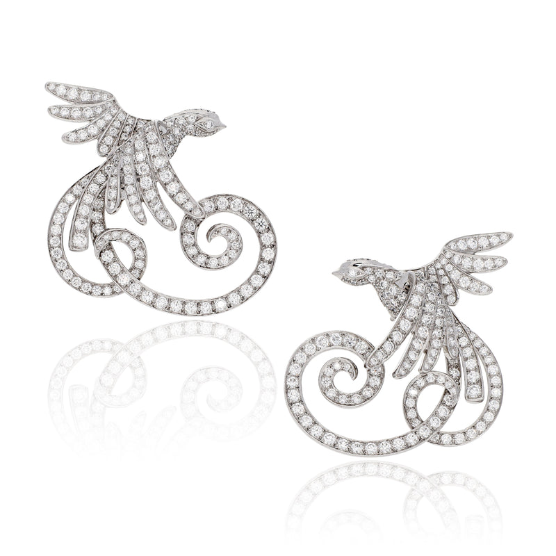 VAN CLEEF & ARPELS Oiseaux de Paradis Earrings