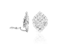 Vintage 1960s David Webb 20.00 Carat Diamond Earrings
