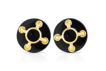 Vintage 1970s Aldo Cipullo Onyx Earrings