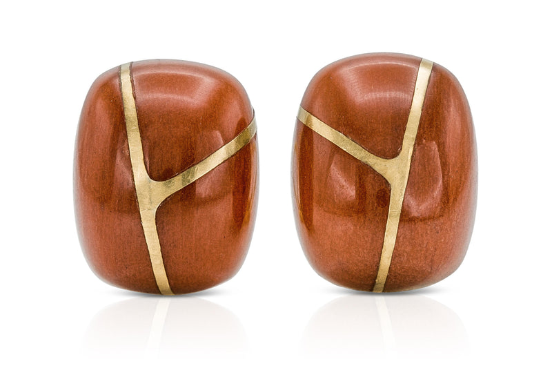 Vintage 1980s Tiffany & Co. Angela Cummings Carnelian Earrings
