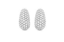 Vintage 1970s Van Cleef & Arpels 20.20 Carat Diamond Bombe Earrings