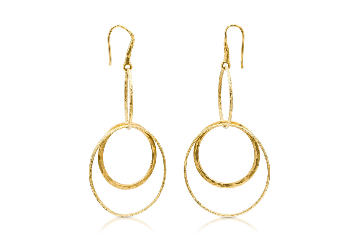 Tiffany & Co. Paloma Picasso Hammered Hoops on Hoop Earrings