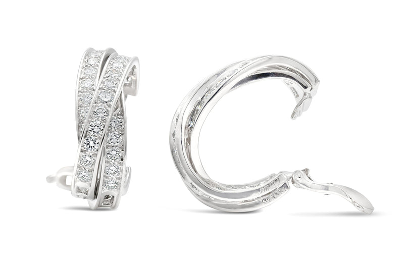 Cartier Diamond Trinity Earrings