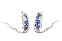 Garrard Sapphire and Diamond Earrings