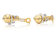 Marina B Two-Toned Fusulli Earrings