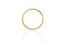Hermes Yellow Gold Hercules Band Ring with Diamonds
