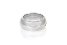 Mauboussin White Gold and Gray Mother of Pearl Checkerboard Ring