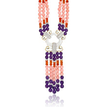 David Webb Tassel 'Dusk' Necklace