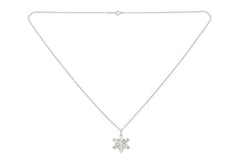 Tiffany & Co. Snowflake Pendant Necklace
