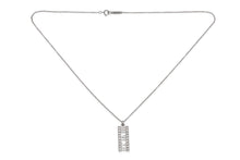 Tiffany & Co. Atlas Romen Numerals Pendant Necklace