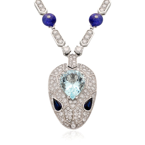 BULGARI Serpenti Seduttori Diamond & Multi-Gemstone Necklace