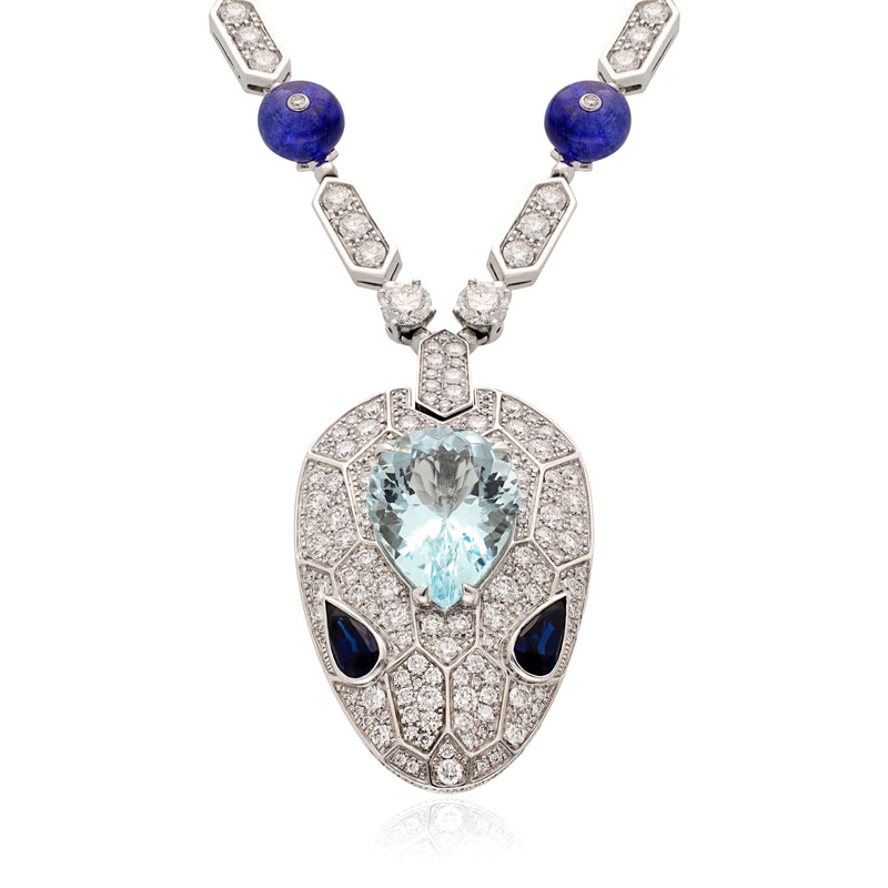 BULGARI Serpenti Seduttori Diamond & Multi-Gemstone Necklace