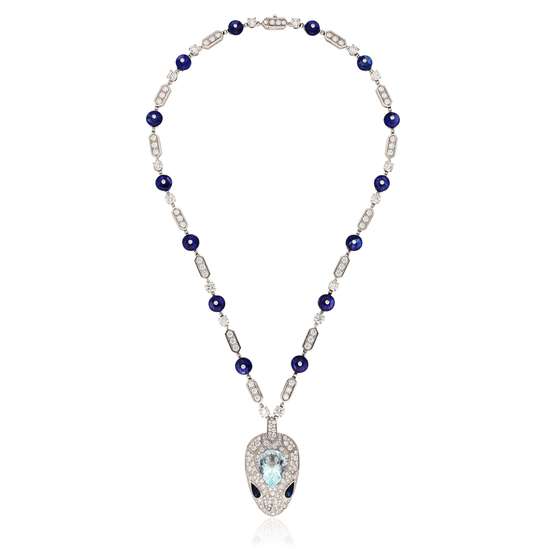 BULGARI Serpenti Seduttori Diamond & Multi-Gemstone Necklace